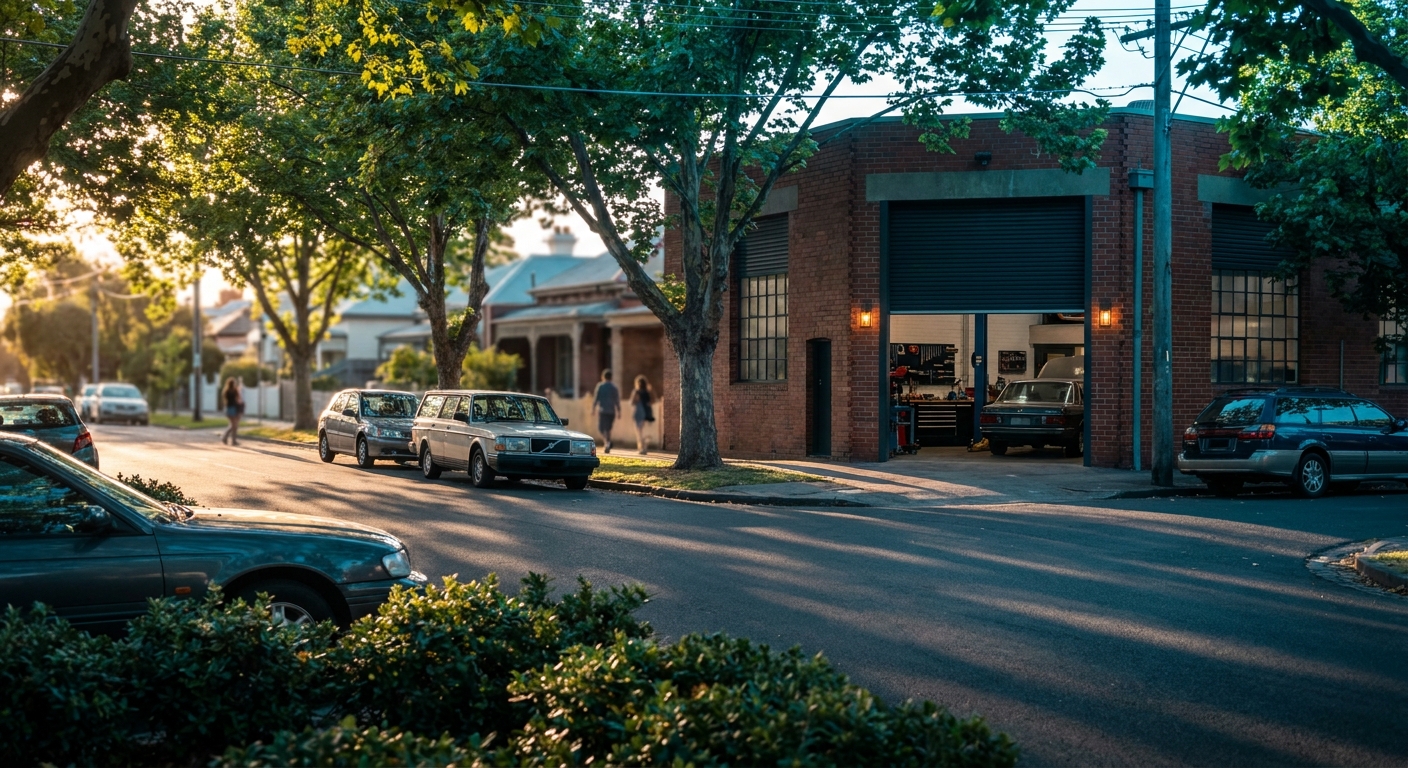 Whittlesea customer's car being inspected at Beyana Automotive Epping